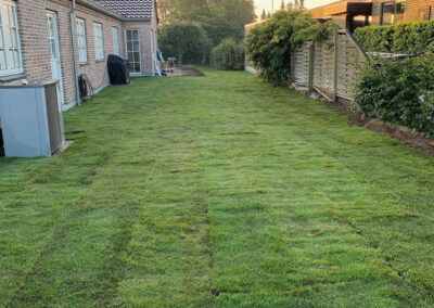 Anlægning af rullegræs